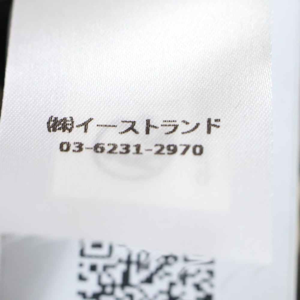 OFF-WHITE(オフホワイト) Checked Hood Shirt OMGE031C99FAB001 カーブ ヘム フード シャツ 長袖シャツ ブラウン