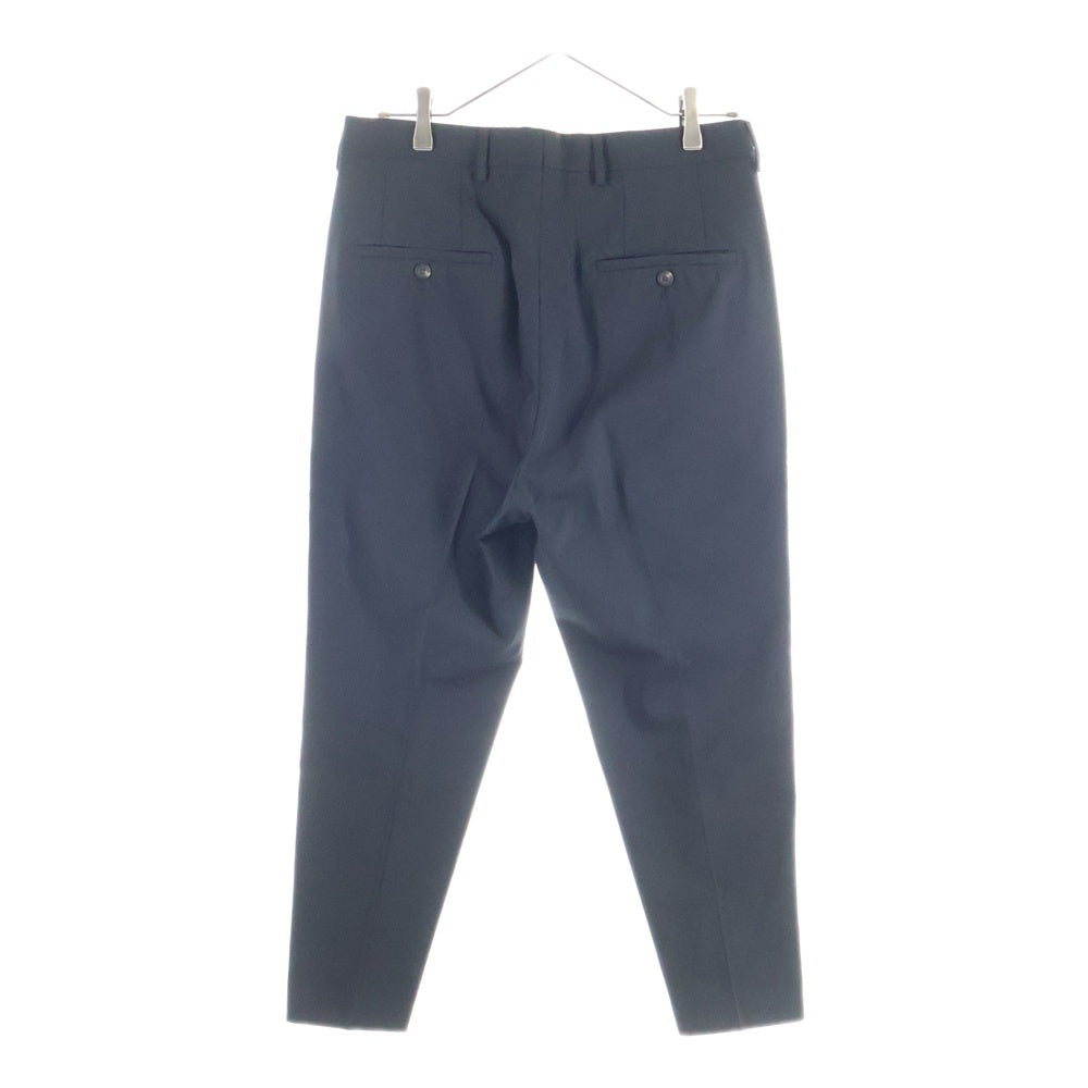 Rick Owens(リックオウエンス) Astaires Cropped Straight Leg Trousers RU19S2373ーZLSE スラックスパンツ ブラック