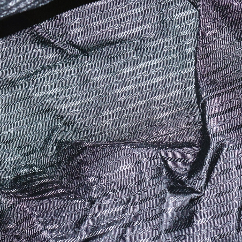 PRADA(プラダ) RE NYLON ナイロン 三角ロゴ レザー 2WAY ボストン バッグ ショルダーバッグ ブラック