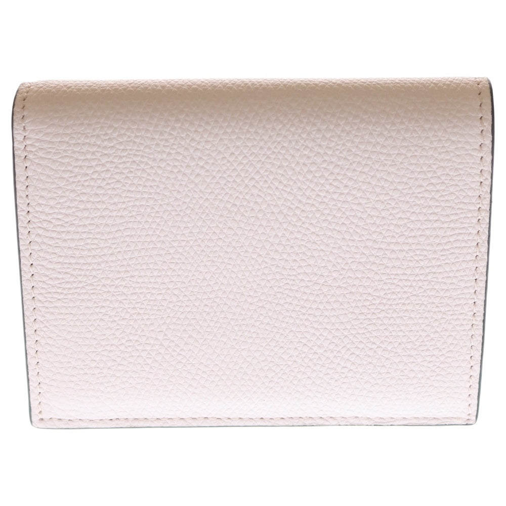 VALENTINO(ヴァレンティノ) Vロゴ 二つ折り財布 コンパクトウォレット ピンク レディース