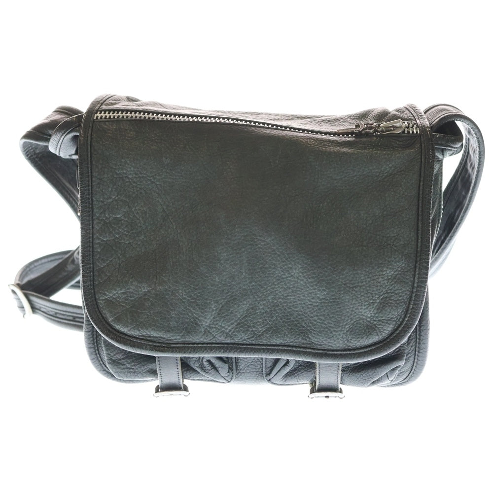 CHROME HEARTS(クロムハーツ) SOFT SHOULDER TINY タイニー ソフト ショルダーバッグ メッセンジャーバッグ ブラック/シルバー