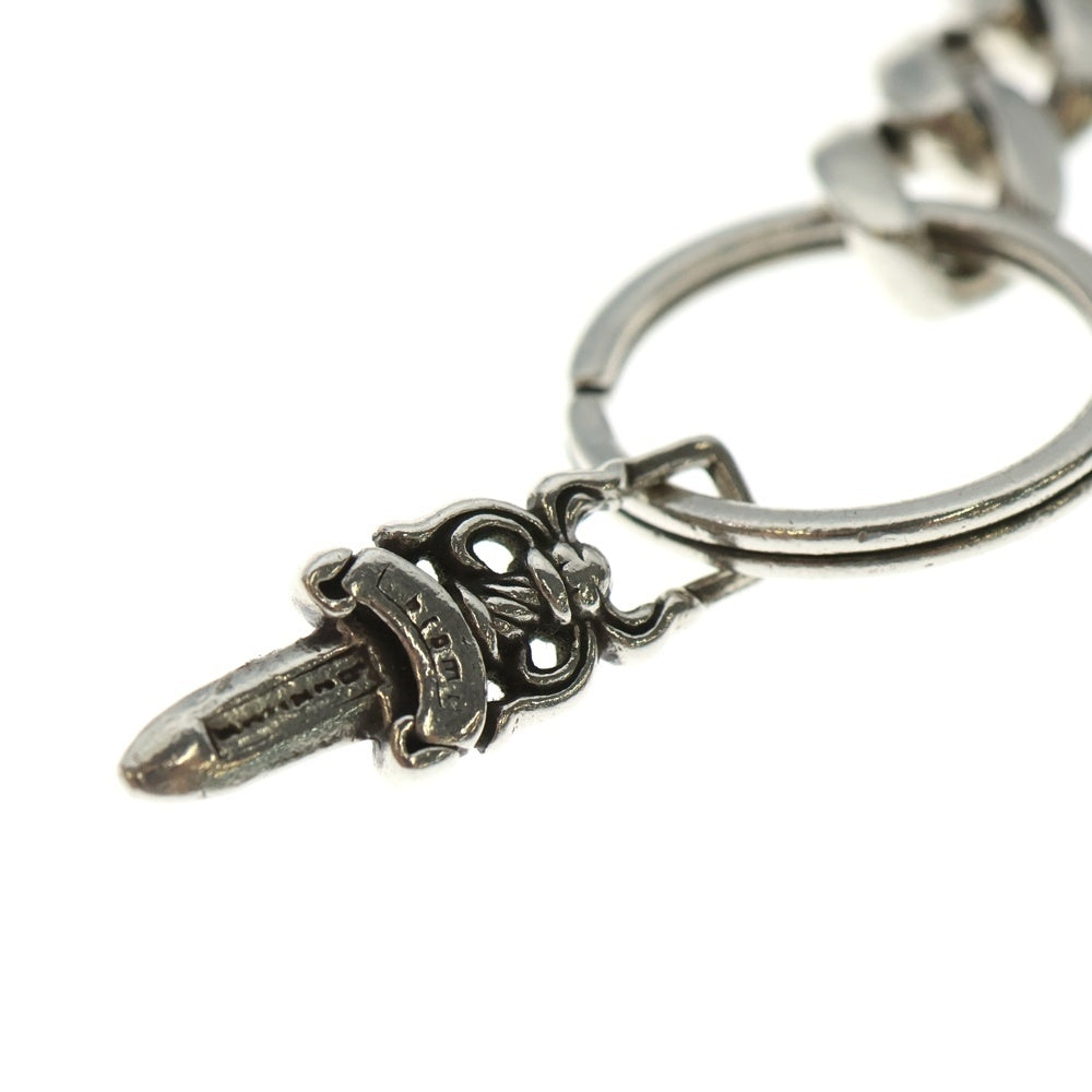 CHROME HEARTS(クロムハーツ) FOTI DLFN&No5 DGGR フォティ デルフィーノ#5ダガーキーリング ウォレットチェーン シルバー