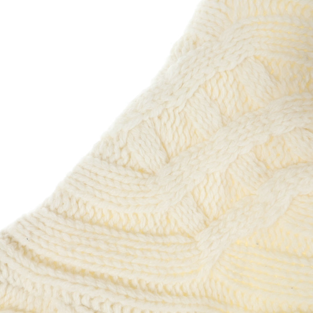 Sacai(サカイ) 22AW モックネックケーブルニット セーター 22-06288 ホワイト