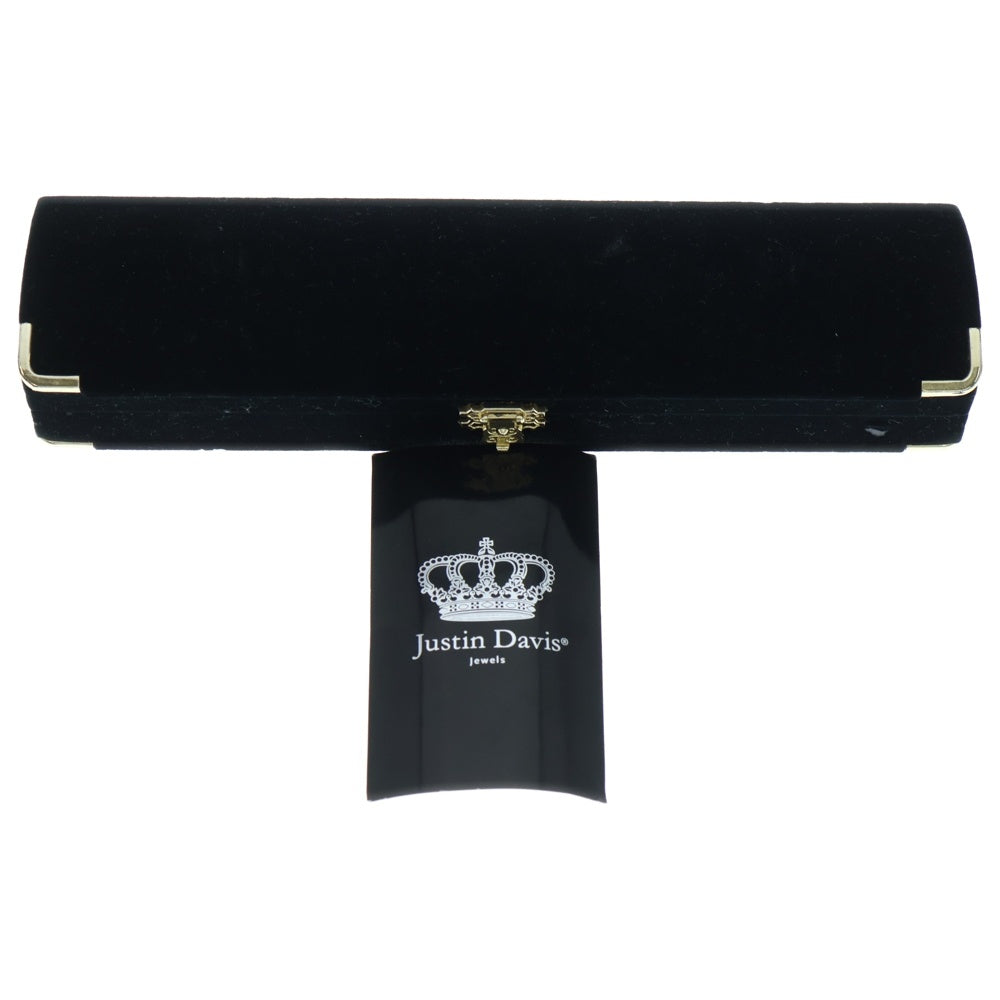 Justin Davis(ジャスティンデイヴィス) DEBUTANT デビュタント カラーストーン ブレスレット ブラック/シルバー