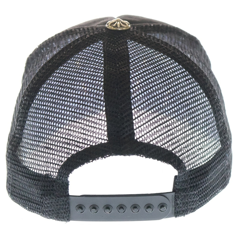 CHROME HEARTS(クロムハーツ) TRUCKER CAP トラッカーキャップ CHパッチクロスボール付メッシュキャップ ブラック