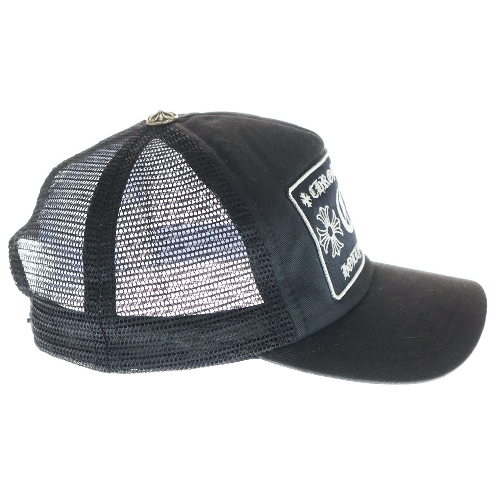 CHROME HEARTS(クロムハーツ) TRUCKER CAP トラッカーキャップ CHパッチクロスボール付メッシュキャップ ブラック
