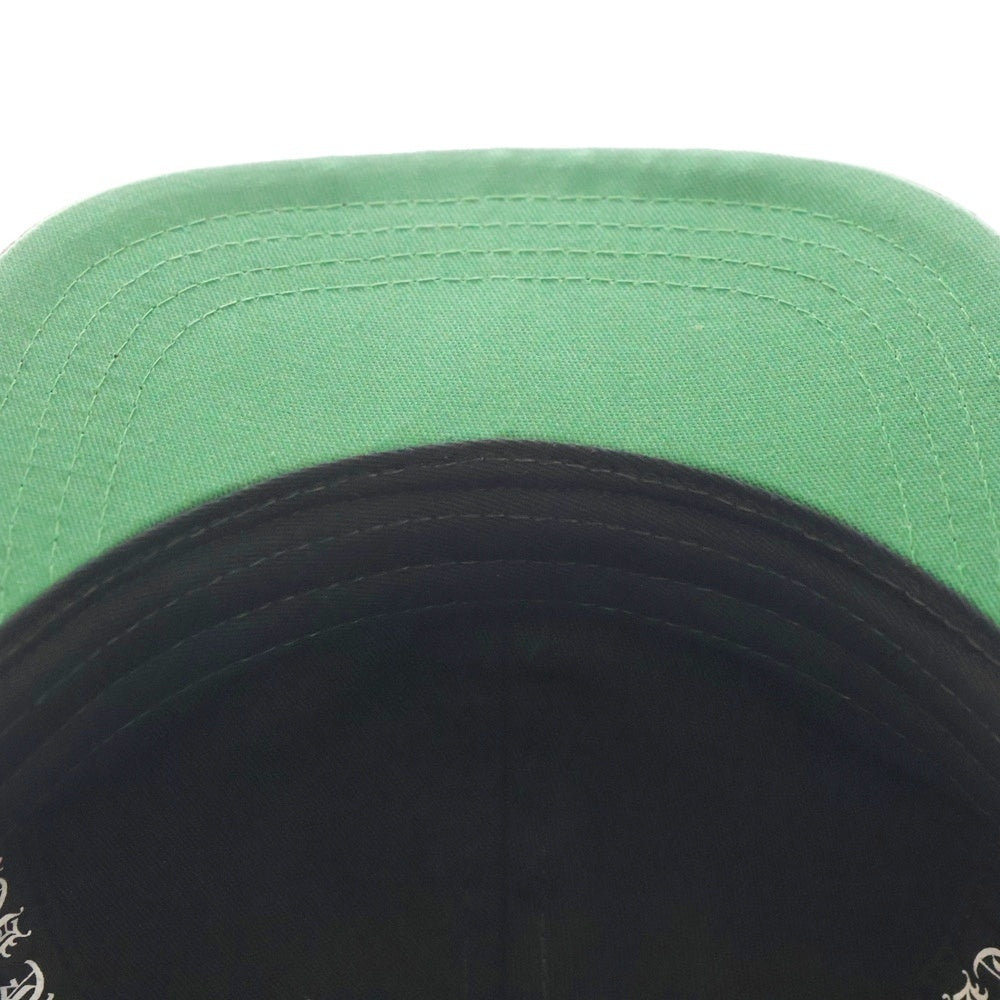 CHROME HEARTS(クロムハーツ) CH HAT CH刺繍ベースボールキャップ ボルドー/イエロー