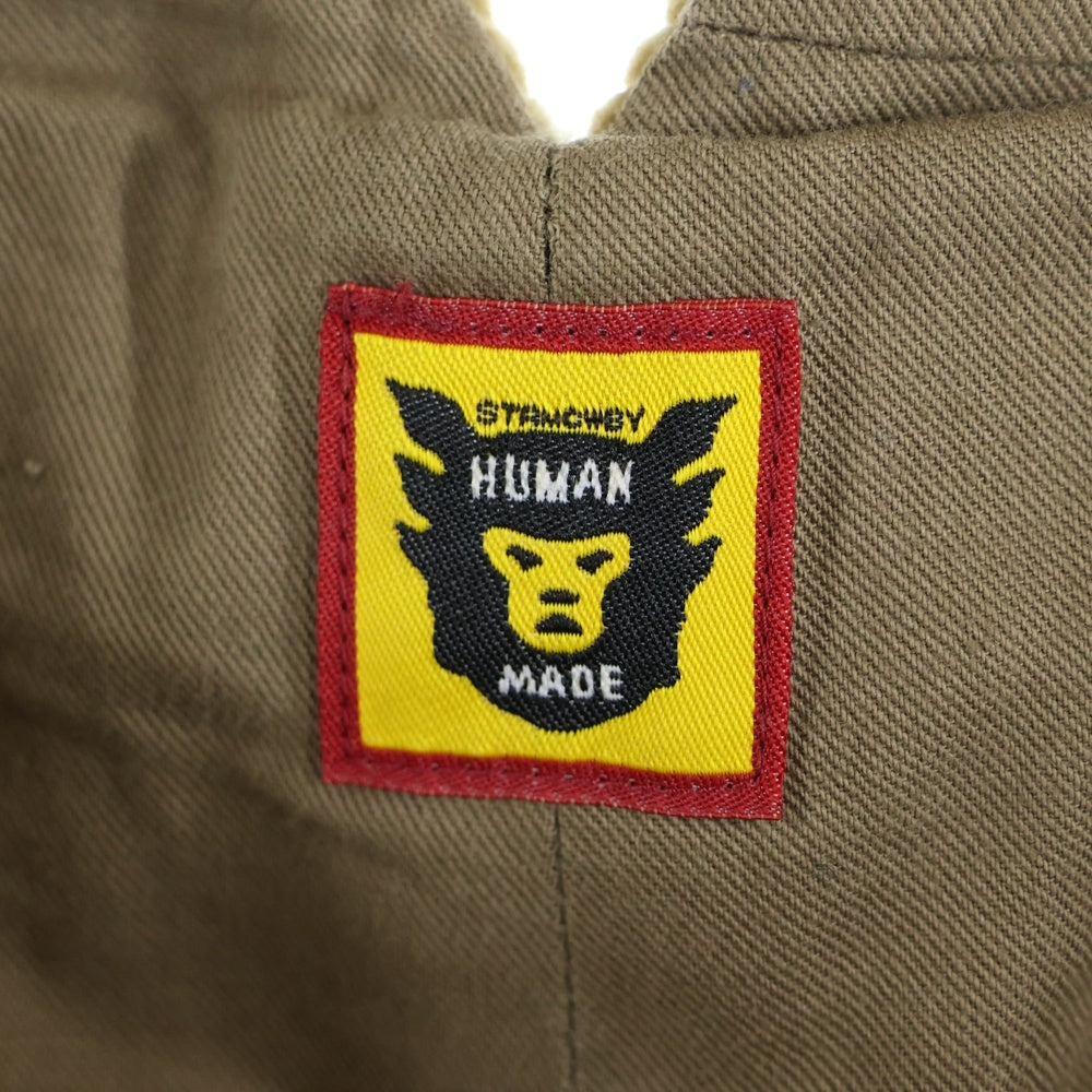 HUMAN MADE(ヒューマンメイド) CORDUROY PANTS ボタンデザイン コーデュロイパンツ ベージュ HM28PT019