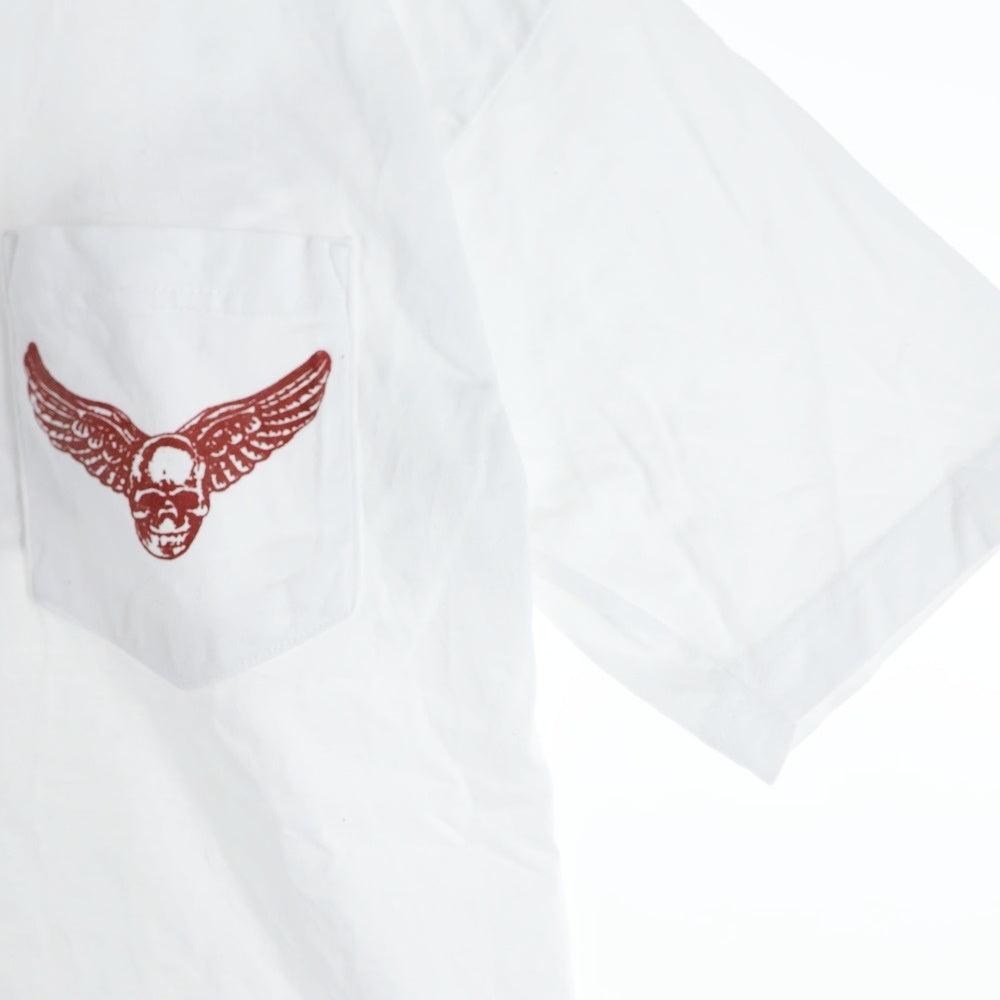 CHROME HEARTS(クロムハーツ) オールド フォティ マハリア フロント フォトプリント 半袖Tシャツ ホワイト