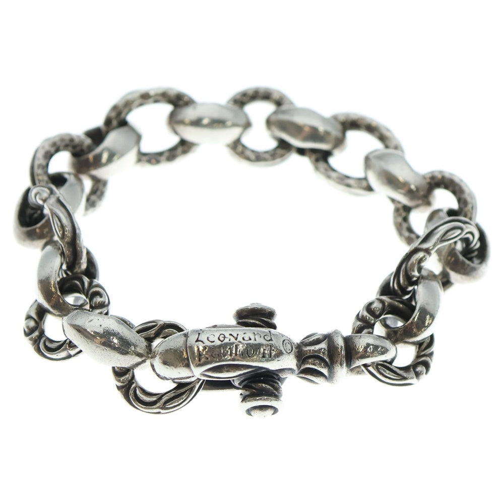LEONARD KAMHOUT(レナードカムホート) シグネット リンク ブレスレット