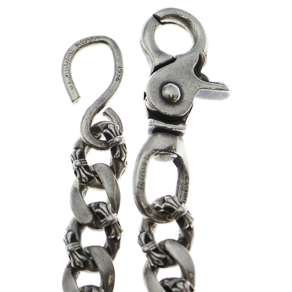CHROME HEARTS(クロムハーツ) FANCY LONG-S/1クリップロングファンシー ウォレットチェーン シルバー BCA074