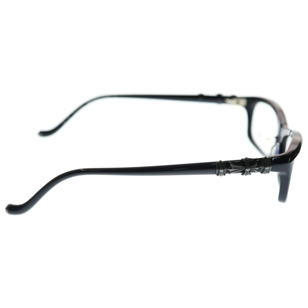 CHROME HEARTS(クロムハーツ) BEARDED BABY-A Dark Tortoise クロステンプル アイウェア メガネ ブラック/シルバー