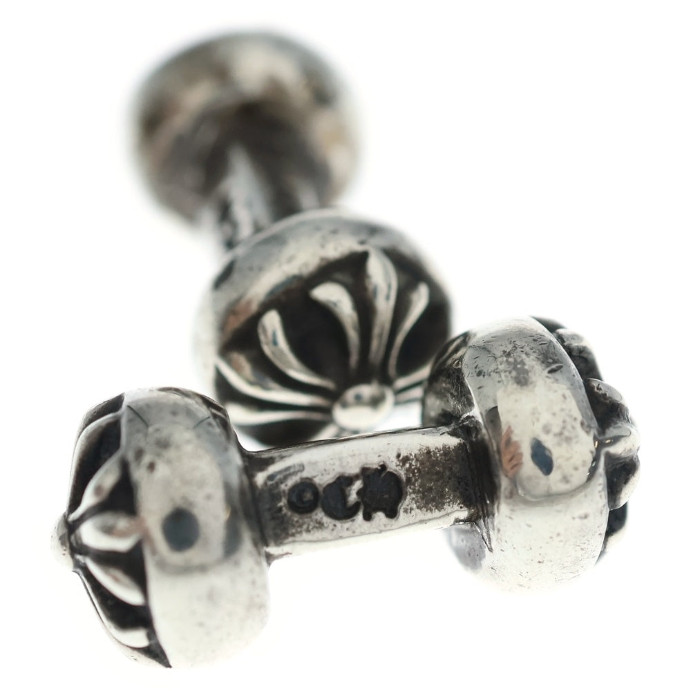 CHROME HEARTS(クロムハーツ) CH Dumbbells Cuffsx CHモチーフ バーベル ペア カフス シルバー