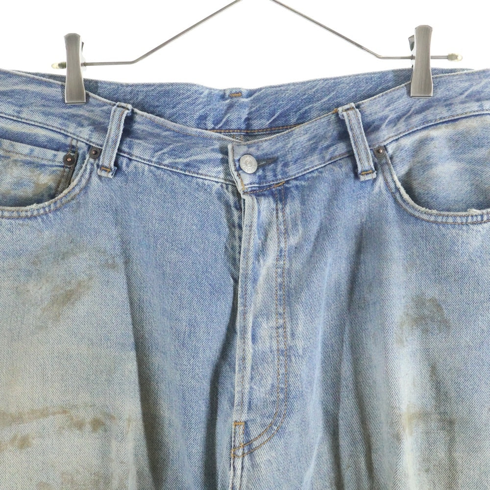 Acne Studios(アクネ ストゥディオズ) SUPER BAGGY FIT JEAN ヴィンテージ加工 スーパーバギーフィットジーンズ ワイドシルエットデニムパンツ インディゴ FN-UX-5PKT000078