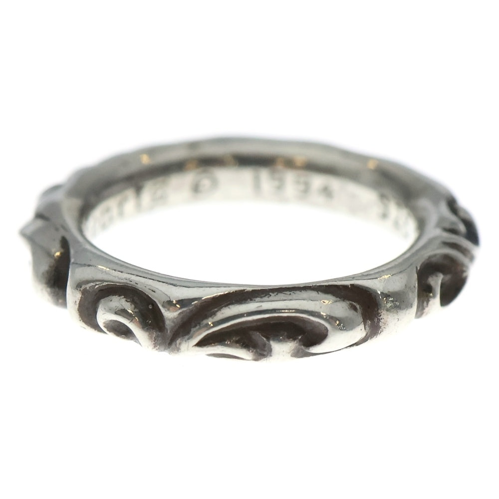 大幅値下 クロムハーツ Chrome Hearts シルバー スクロールバンド CHROME HEARTS(クロムハーツ) SCRL BAND スクロールバンド リング