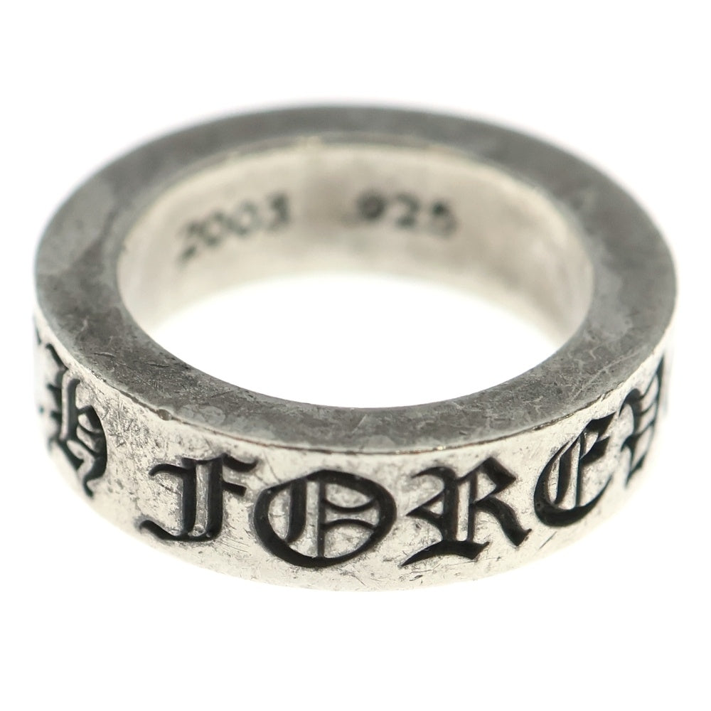 CHROME HEARTS(クロムハーツ) 6mm SPACER FOREVER 6mmスペーサーリング フォーエバーシルバー BCA337