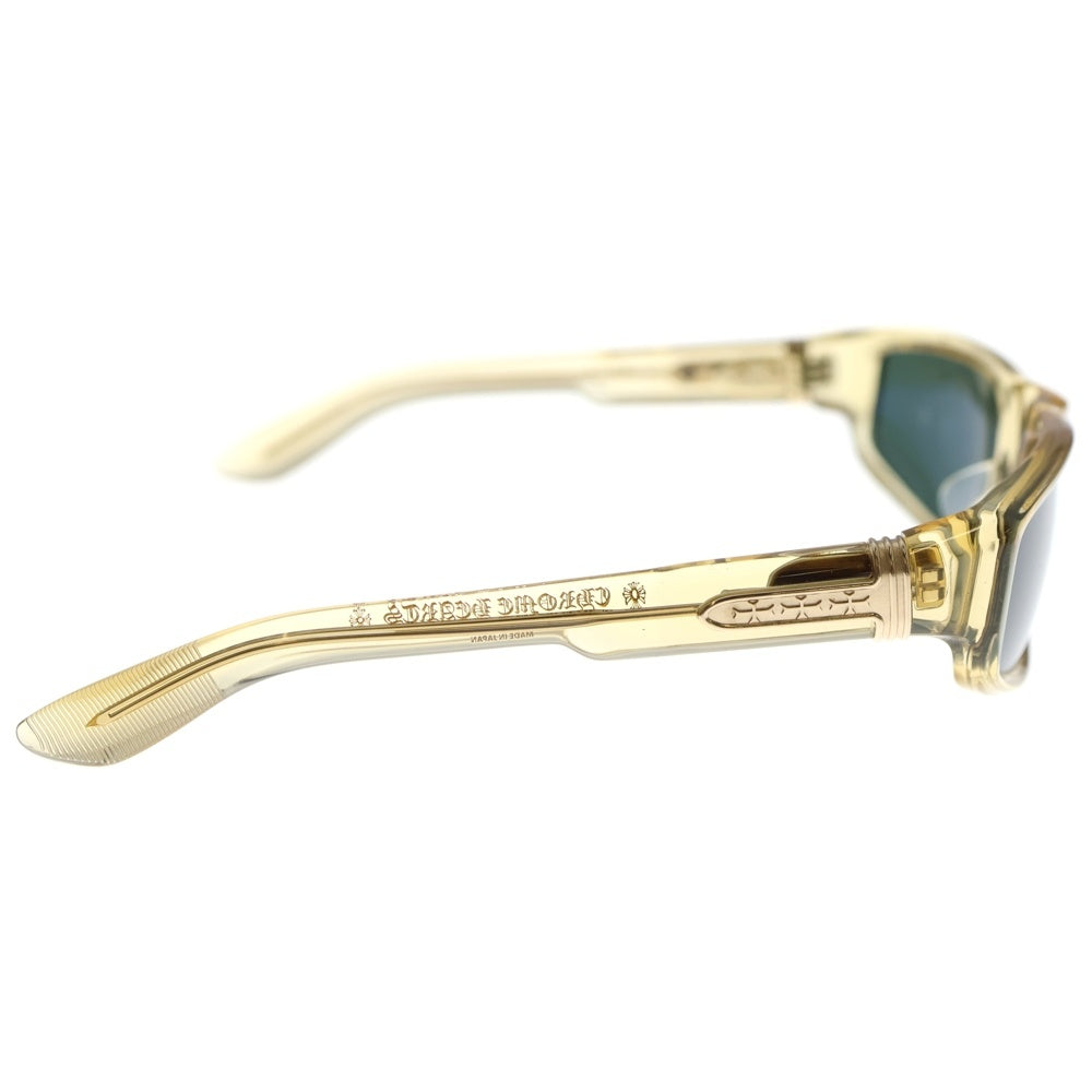 CHROME HEARTS(クロムハーツ) T.HUTCH クロステンプルサングラス アイウェア ゴールド