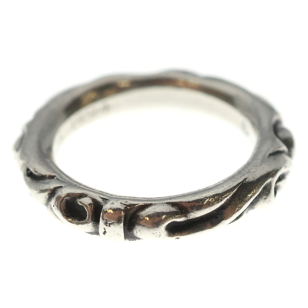 CHROME HEARTS(クロムハーツ) SCRL BAND スクロールバンド リング シルバー BCA351