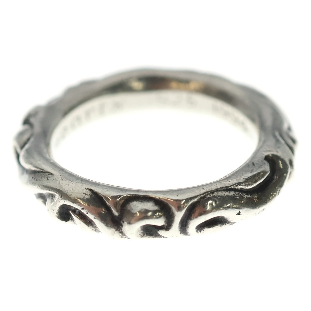CHROME HEARTS(クロムハーツ) SCRL BAND スクロールバンド リング シルバー BCA351