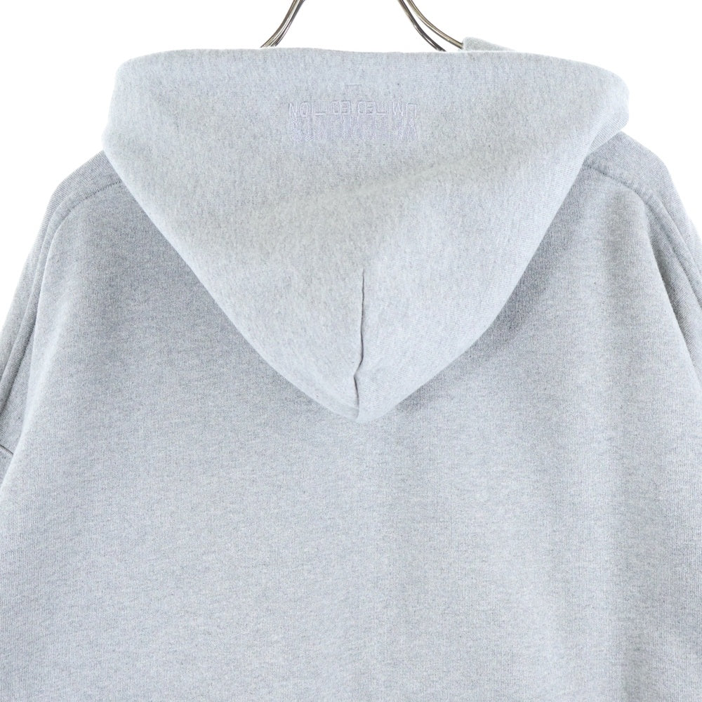 VETEMENTS(ヴェトモン) 25AW UH76HD800G Gothオーバーサイズパーカー フーディー グレー