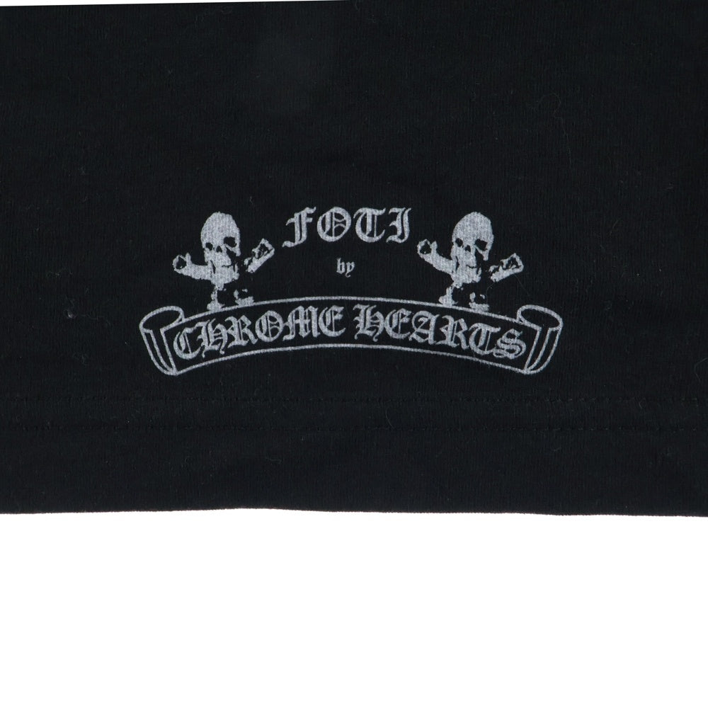 CHROME HEARTS(クロムハーツ) ×エアロスミス 青山限定 FOTI プリント 半袖Tシャツ