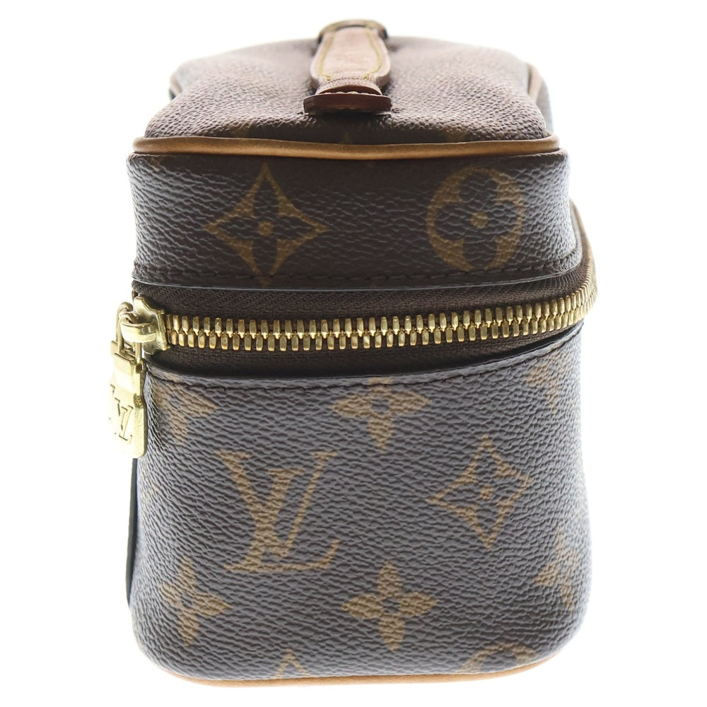 LOUIS VUITTON(ルイヴィトン) モノグラム キャンバス ニースナノ バニティバッグ ブラウン M44936 レディース