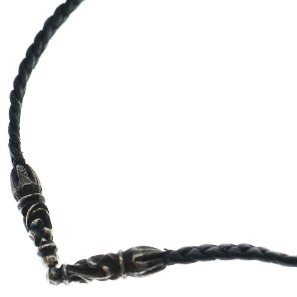 Chrome Hearts スクロールレザーブレード CHROME HEARTS(クロムハーツ) LEATHER BRAID スクロールレザーブレード