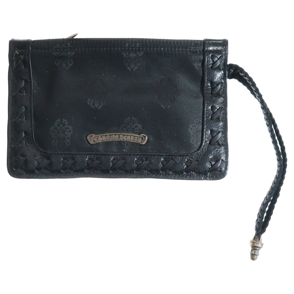 CHROME HEARTS(クロムハーツ) ZPR CHNG PURSE2 チェンジパース ストラップ付ダガージップコインケース