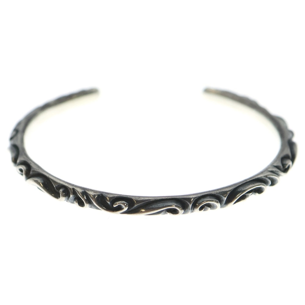 CHROME HEARTS(クロムハーツ) BANGLE SCROLL スクロールバンドバングル ブレスレット シルバー BCA127