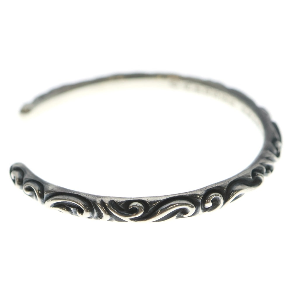CHROME HEARTS(クロムハーツ) BANGLE SCROLL スクロールバンドバングル ブレスレット シルバー BCA127