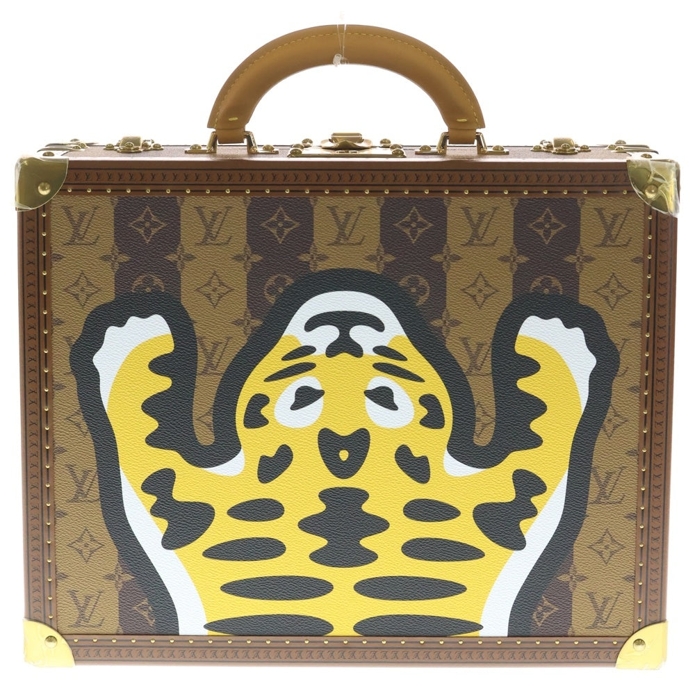 LOUIS VUITTON(ルイヴィトン) LV×NIGO M20464 コトヴィル40 モノグラムトランクケース ブラウン レディース