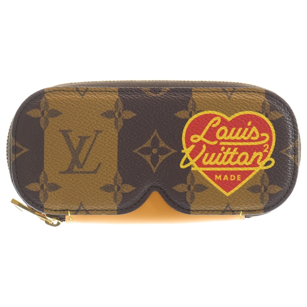 LOUIS VUITTON(ルイヴィトン) モノグラム ストライプ エテュイ リュネットGM メガネケース