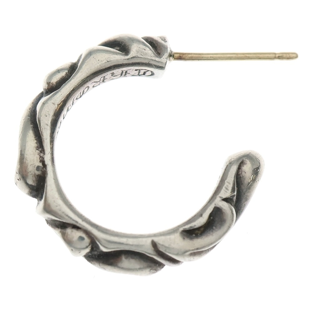 CHROME HEARTS(クロムハーツ) HOOP SCROOL スクロール フープピアス シルバー BCA102