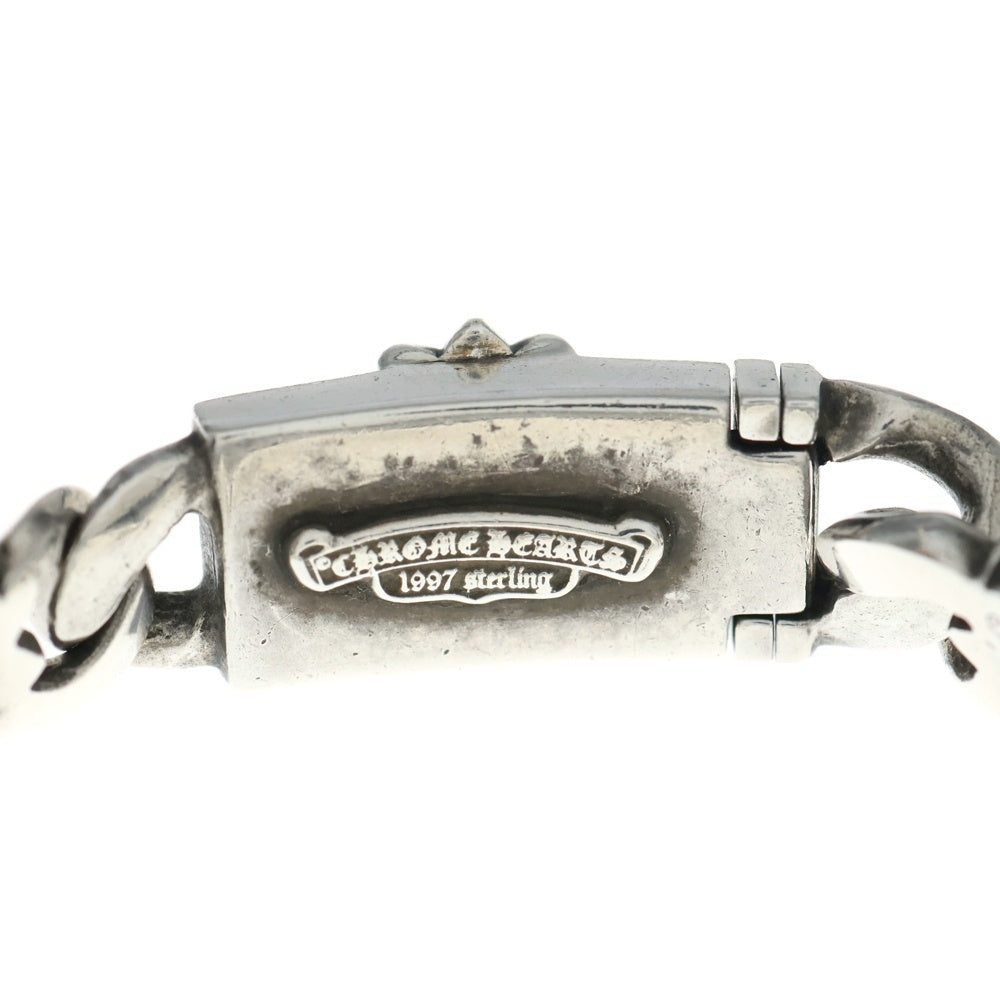 CHROME HEARTS(クロムハーツ) KEEPER LINK キーパーリンク シルバーブレスレット 4LINK BCA400