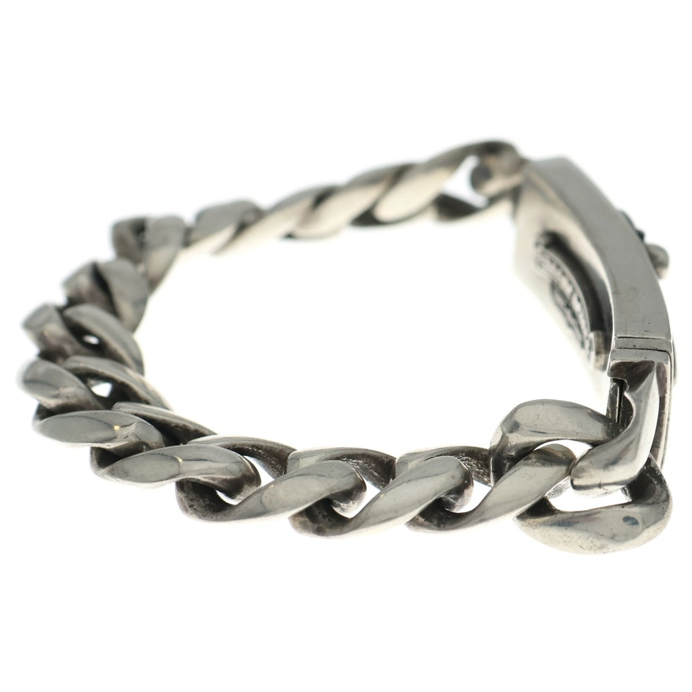 CHROME HEARTS(クロムハーツ) ID DAGGER ダガーIDクラシックリンクブレスレット 13LINK シルバー BCA156