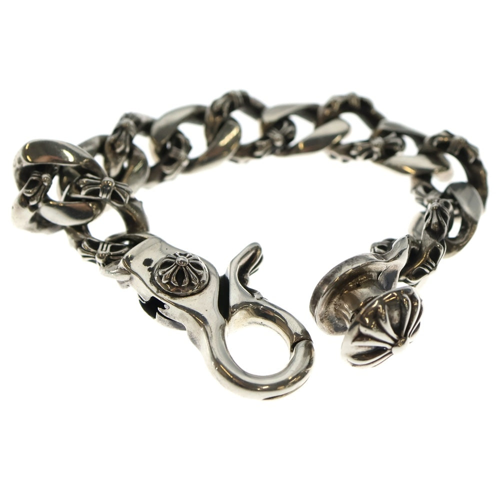 CHROME HEARTS(クロムハーツ) FNCY CHN LNK ファンシーリンククリップブレスレット 13リンク シルバー BCA145