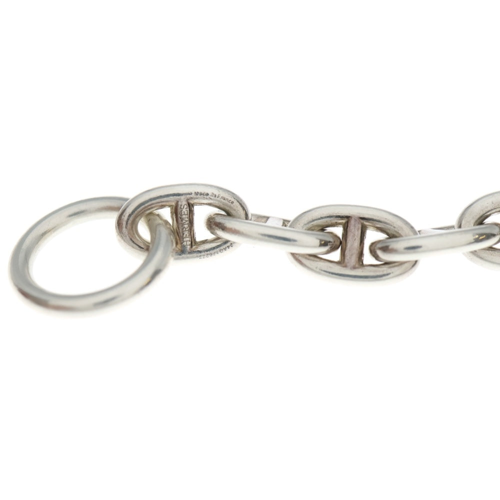 HERMES(エルメス) Chaine d'Ancre MM シェーヌダンクルMM 17コマ チェーンブレスレット シルバー