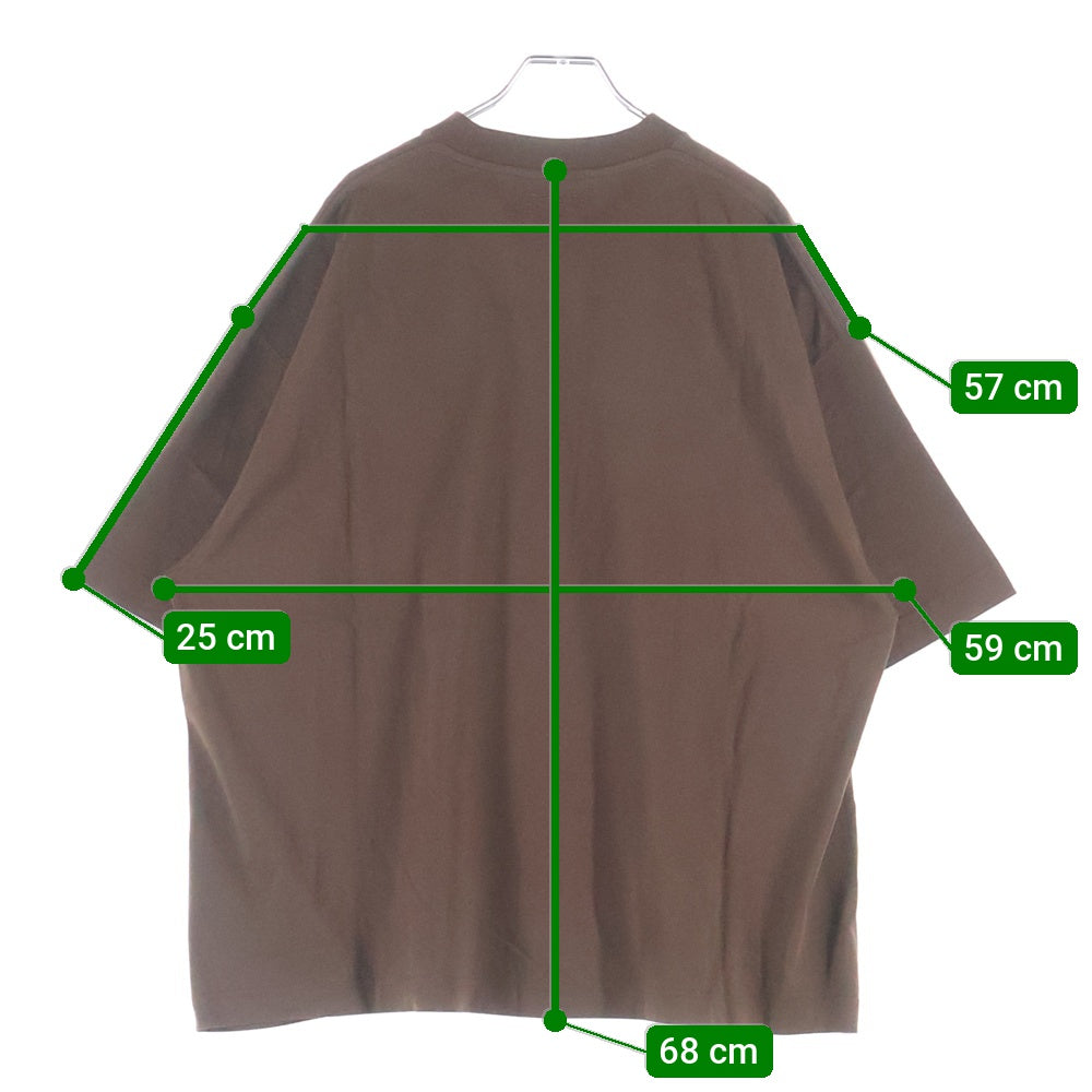 VETEMENTS(ヴェトモン) Travis Scott Cactus Jack Lucky Tee カクタスジャック 半袖Tシャツ カットソー ブラウン