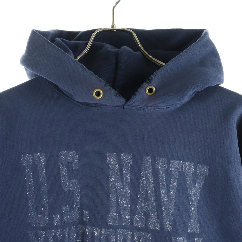 CHAMPION(チャンピオン) 80s VINTAGE USA製 REVERSE WEAVE US NAVY プルオーバーパーカー フーディー ネイビー