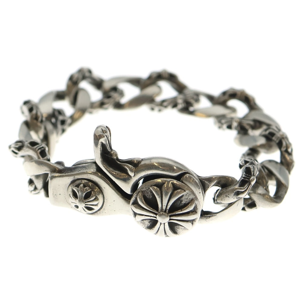 CHROME HEARTS(クロムハーツ) OLD FNCY CHN LNK オールド ファンシーリンククリップブレスレット 13リンク シルバー BCA145
