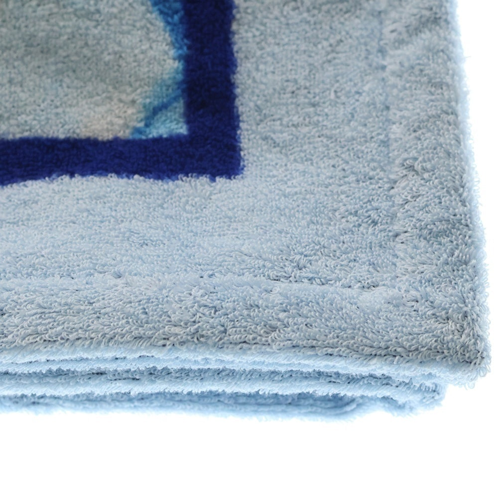 CHROME HEARTS(クロムハーツ) CH Plus Jacquard Beach Towel CHプラス ジャカード ビーチタオル バスタオル ブランケット ブルー