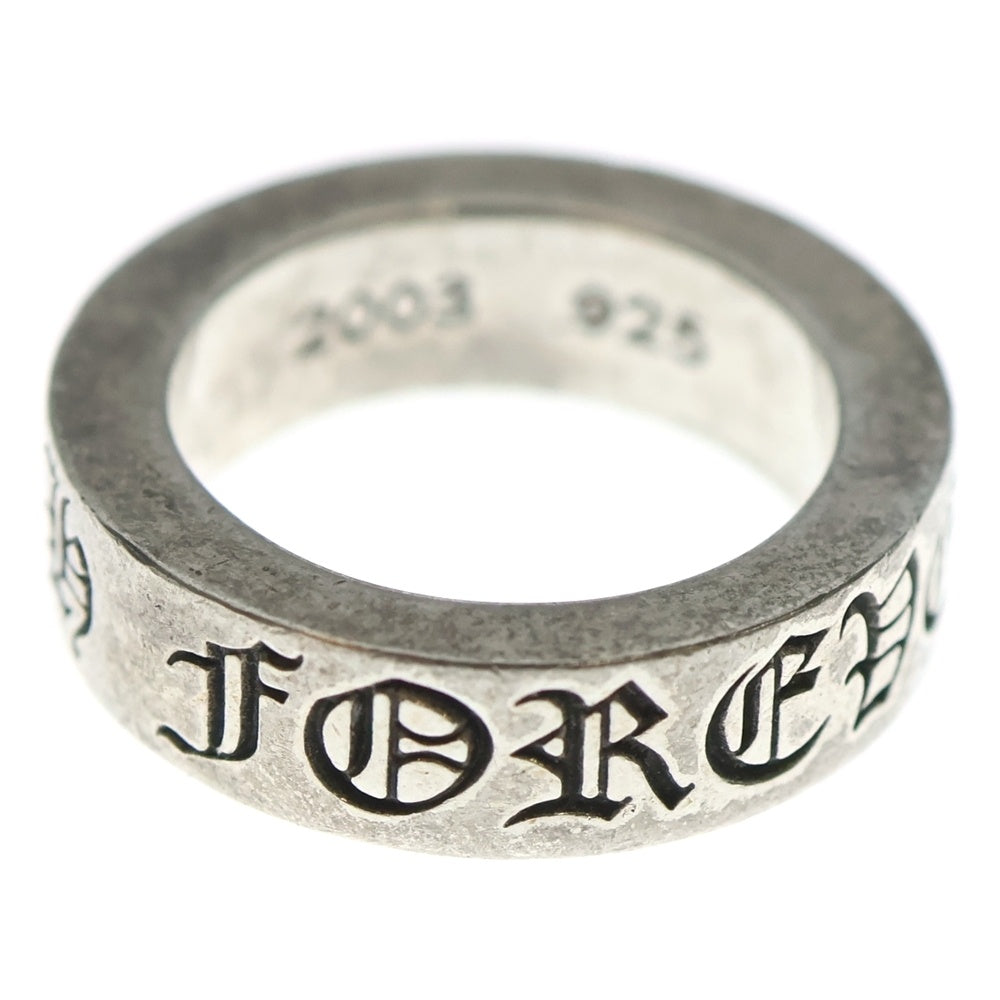 CHROME HEARTS(クロムハーツ) 6mm SPACER FOREVER 6mmスペーサーリング フォーエバーシルバーBCA337