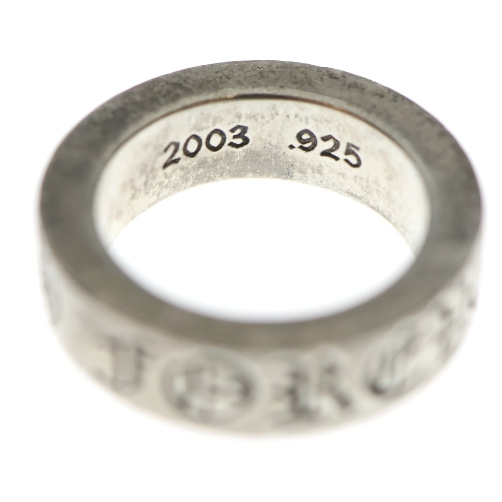 CHROME HEARTS(クロムハーツ) 6mm SPACER FOREVER 6mmスペーサーリング フォーエバーシルバーBCA337