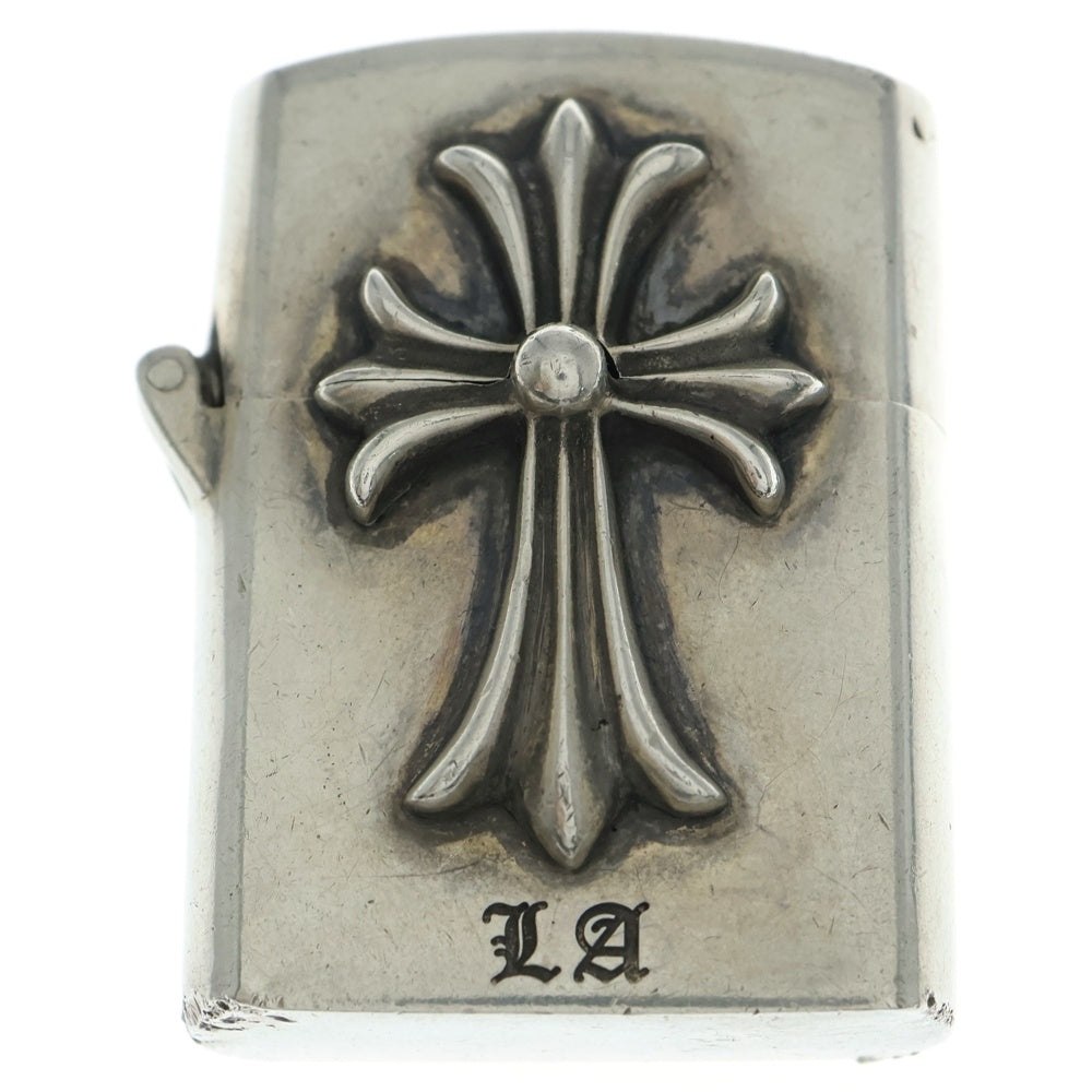 CHROME HEARTS(クロムハーツ) ZIPPO LIGHTERZ-V4 LA限定スモールCHクロスジッポライター シルバー