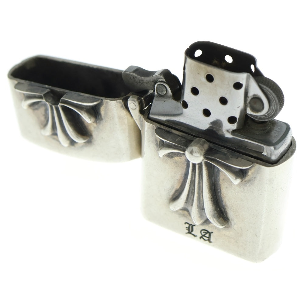CHROME HEARTS(クロムハーツ) ZIPPO LIGHTERZ-V4 LA限定スモールCHクロスジッポライター シルバー
