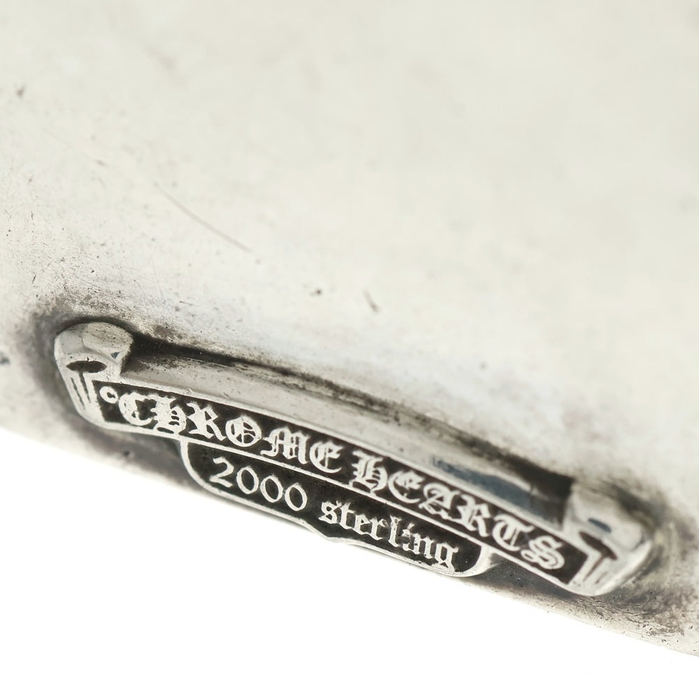 CHROME HEARTS(クロムハーツ) ZIPPO LIGHTERZ-V3 NYC限定スモールCHクロスジッポライター シルバー