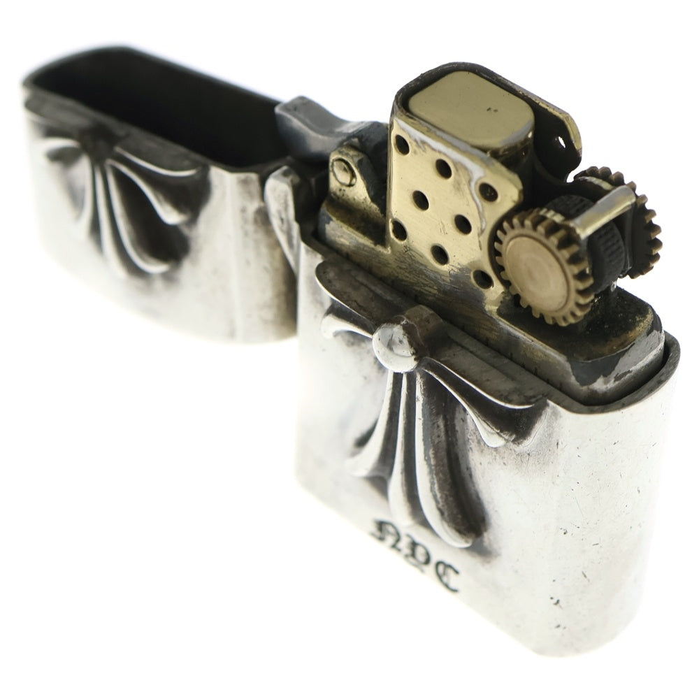 CHROME HEARTS(クロムハーツ) ZIPPO LIGHTERZ-V3 NYC限定スモールCHクロスジッポライター シルバー