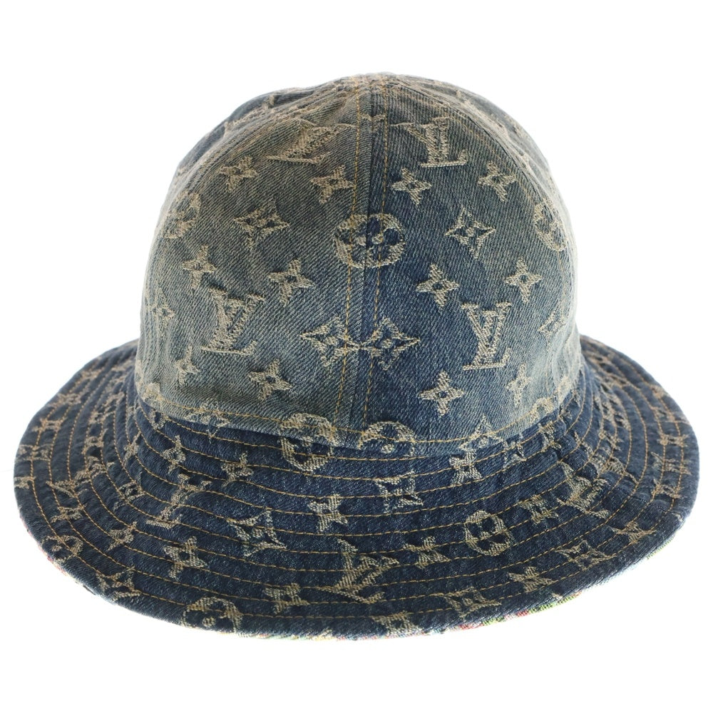 LOUIS VUITTON(ルイヴィトン) シャポー・モノグラム バケットハット リバーシブル インディゴ MP3413