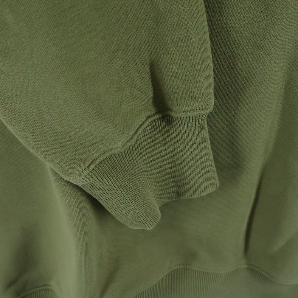 OFF-WHITE(オフホワイト) Logo Printed Crewneck Sweatshirt OMBA054S25FLE004 スウェット トレーナー カーキ