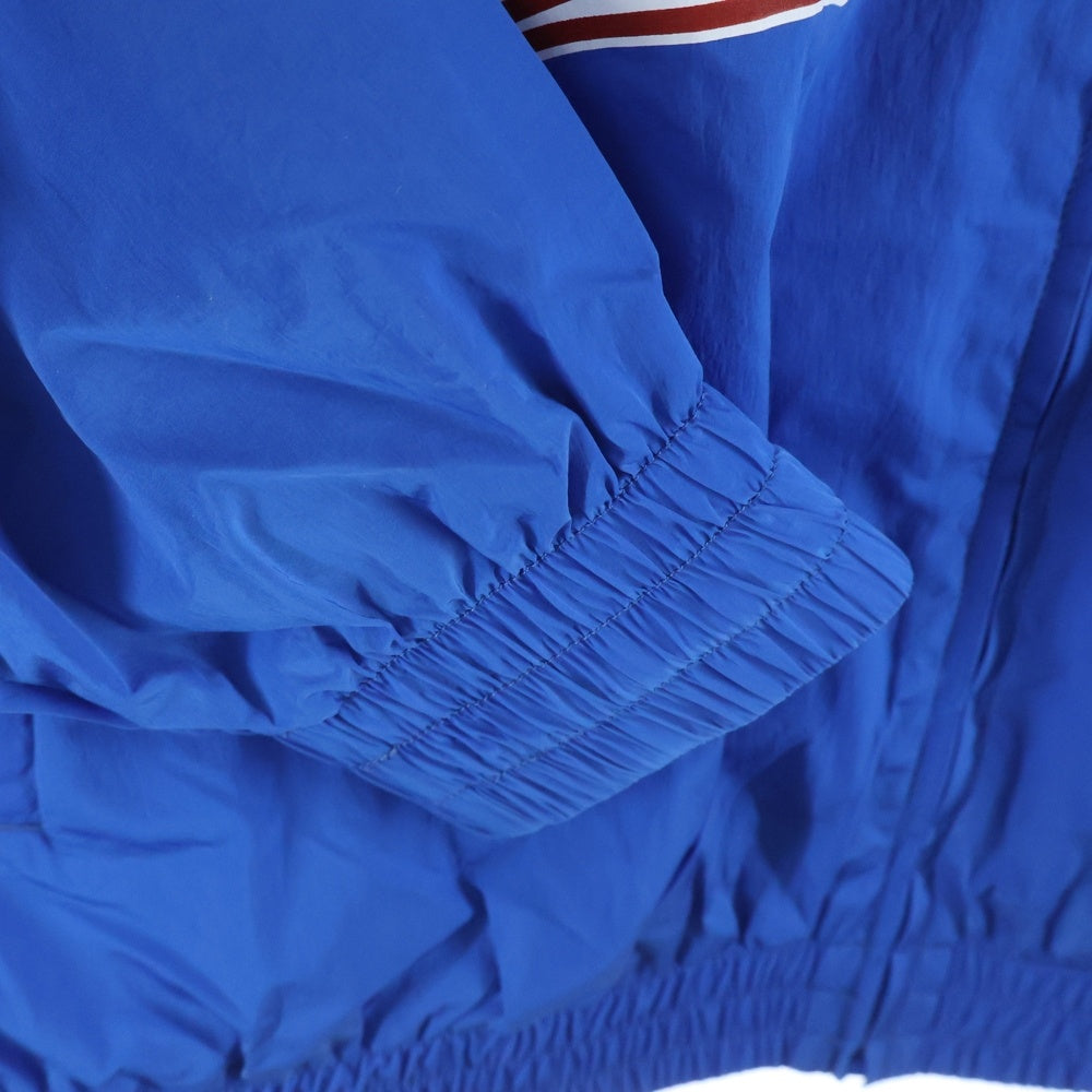 OFF-WHITE(オフホワイト) TYPE LOGO NYL TRACKTOP JACKETS OMBD05EF25FAB002 ロゴジップジャケット ブルー